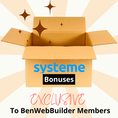 Systeme io Bonuses