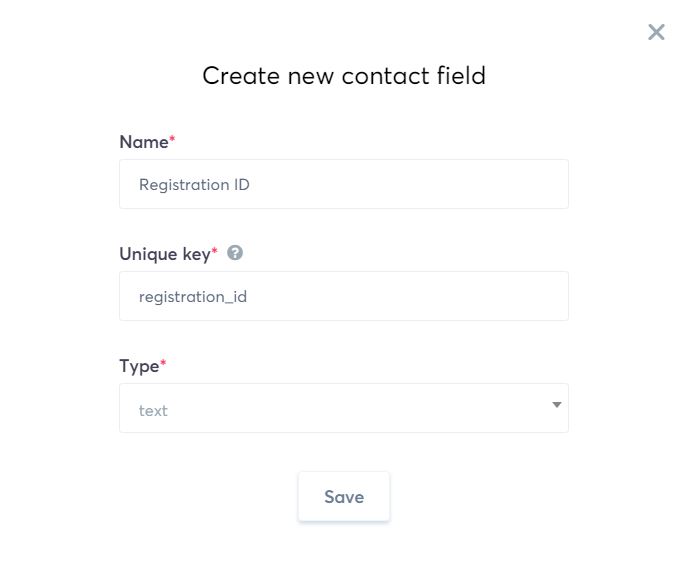 create custom field systeme io