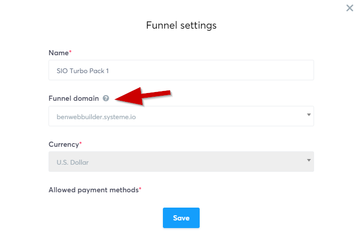 systemeio funnelsettings